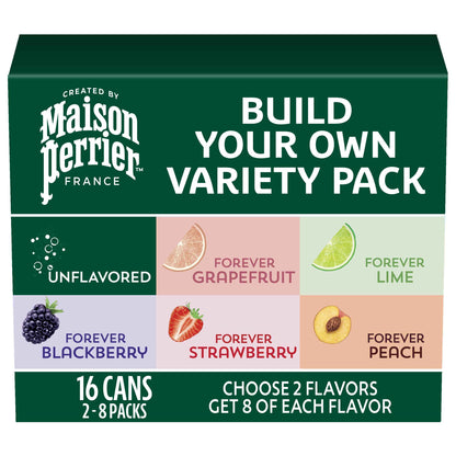 Maison Perrier Ultimate Sparkling Water, 11.15 FL OZ Cans, 8 Count, 3 Pack