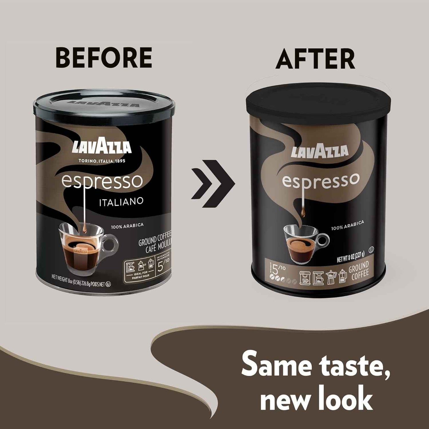 Lavazza Ground Coffee, Medium Roast, 100% Arabica