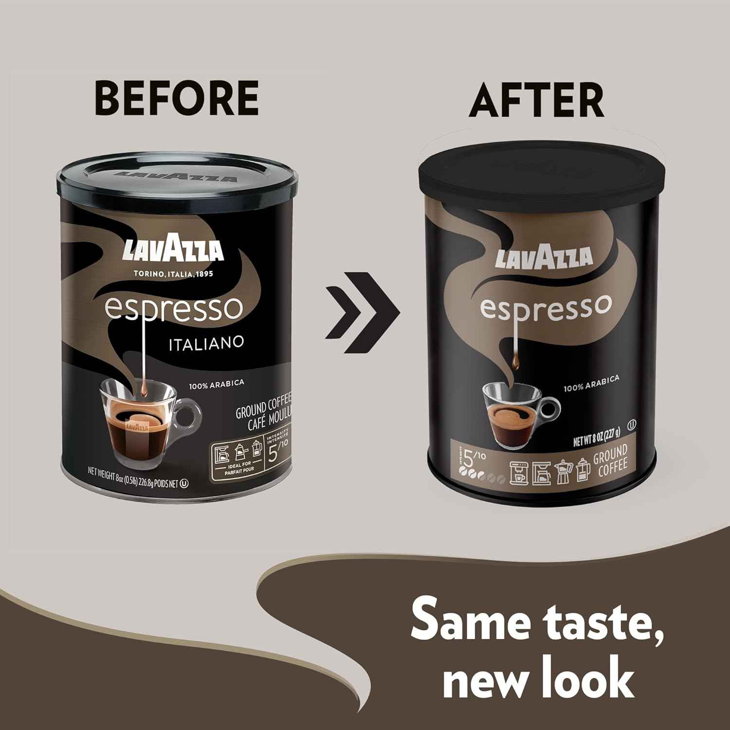 Lavazza Ground Coffee, Medium Roast, 100% Arabica