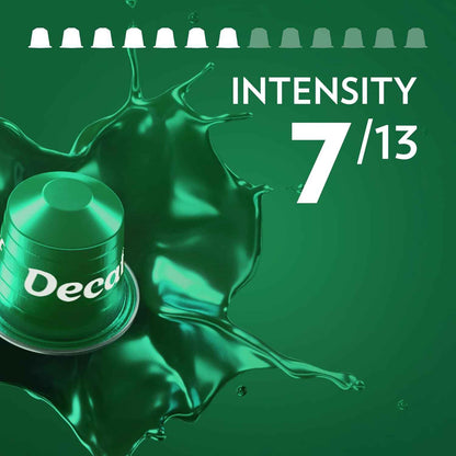 Lavazza Espresso Maestro Decaf (DEK) Aluminum Capsules Compatible with Nespresso* Original Machines, Medium Espresso Roast, Arabica and Robusta Blend