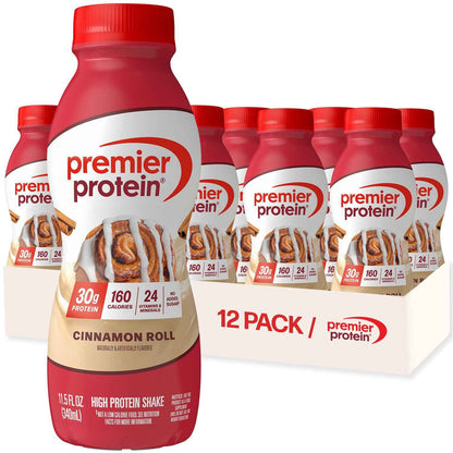 Premier Protein Shake, 30g Protein, No Added Sugar, 24 Vitamins & Minerals to Support Immune Health, 11.5 fl oz