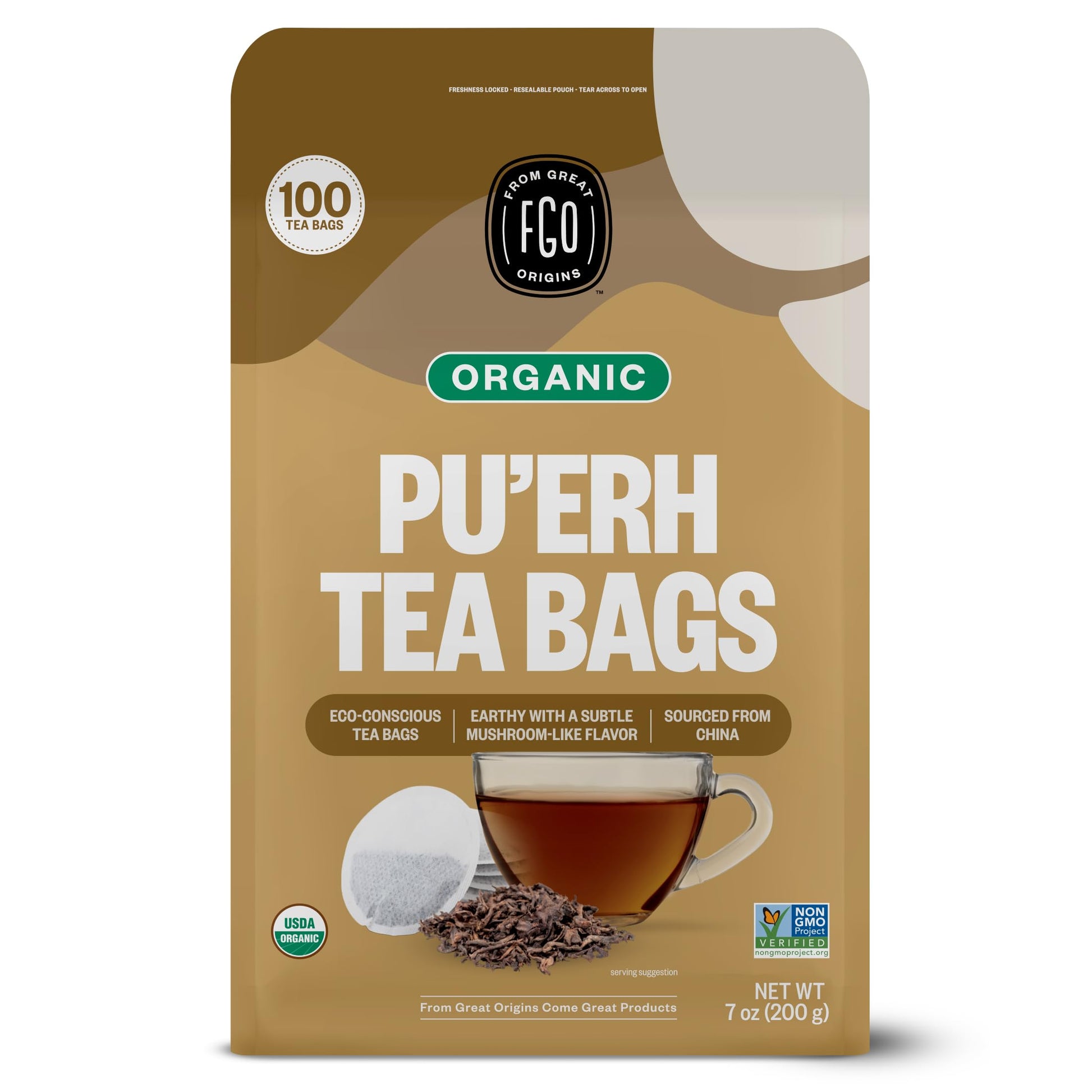 Pu'erh - 100 Count (Pack of 1)
