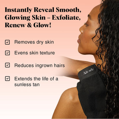 Kitsch_Exfoliating_Gloves_2pc_–_Korean_Exfoliating_Mitt_&_Deep_Exfoliating_Body_Scrubber_for_Shower,_Bath_|_Body_Exfoliator,_Dead_Skin_Remover_|_Skin_Care_for_Smooth,_Renewed_Skin_-_Black_&_Terracotta