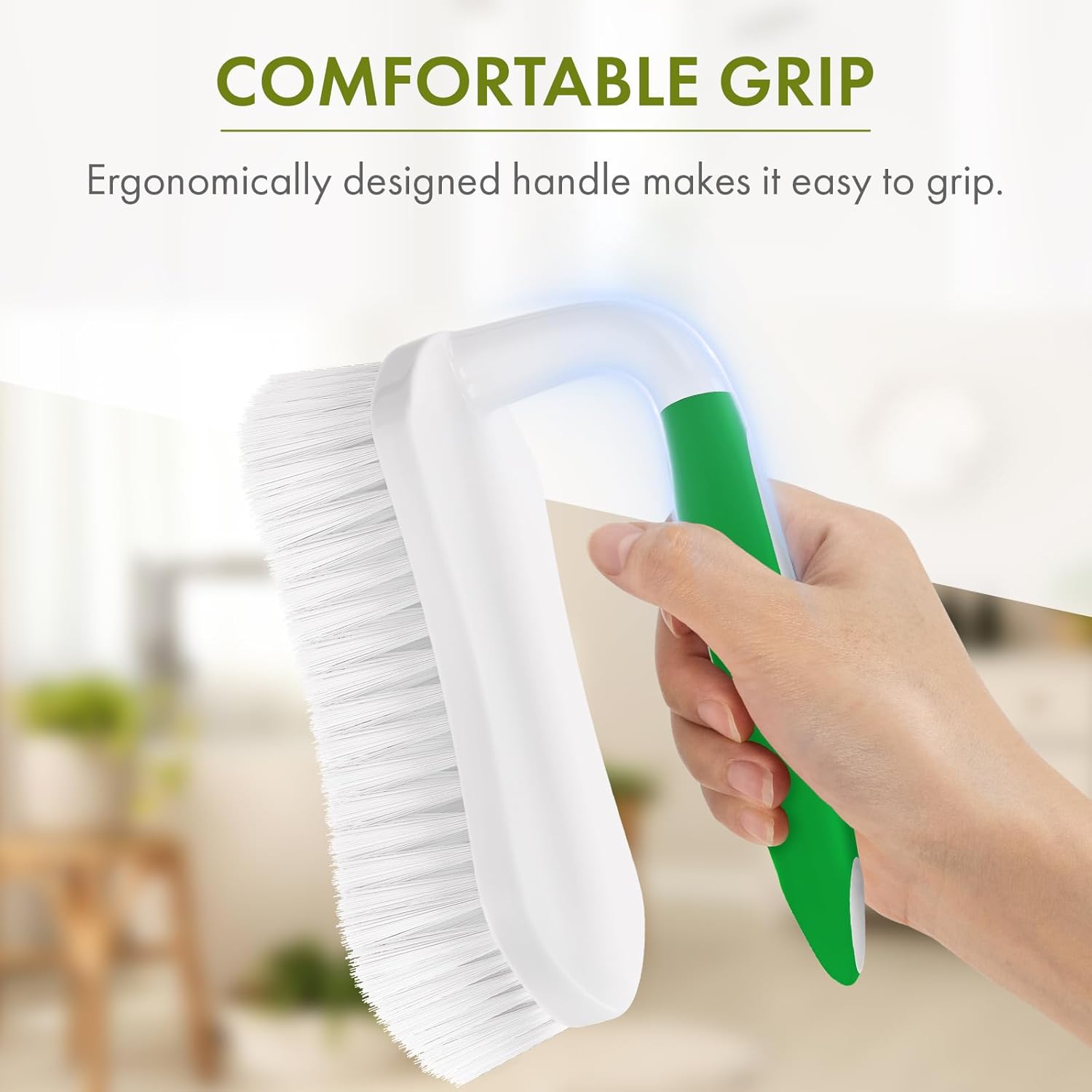 Amazer_Scrub_Brush_for_Cleaning_Comfort_Grip_Shower_Scrubber_Stiff_Bristles_with_Handle_Heavy_Duty_Cleaner_Brush_for_Tub_Sink_Carpet_Floor_-_Pack_of_2_(Green+Green)