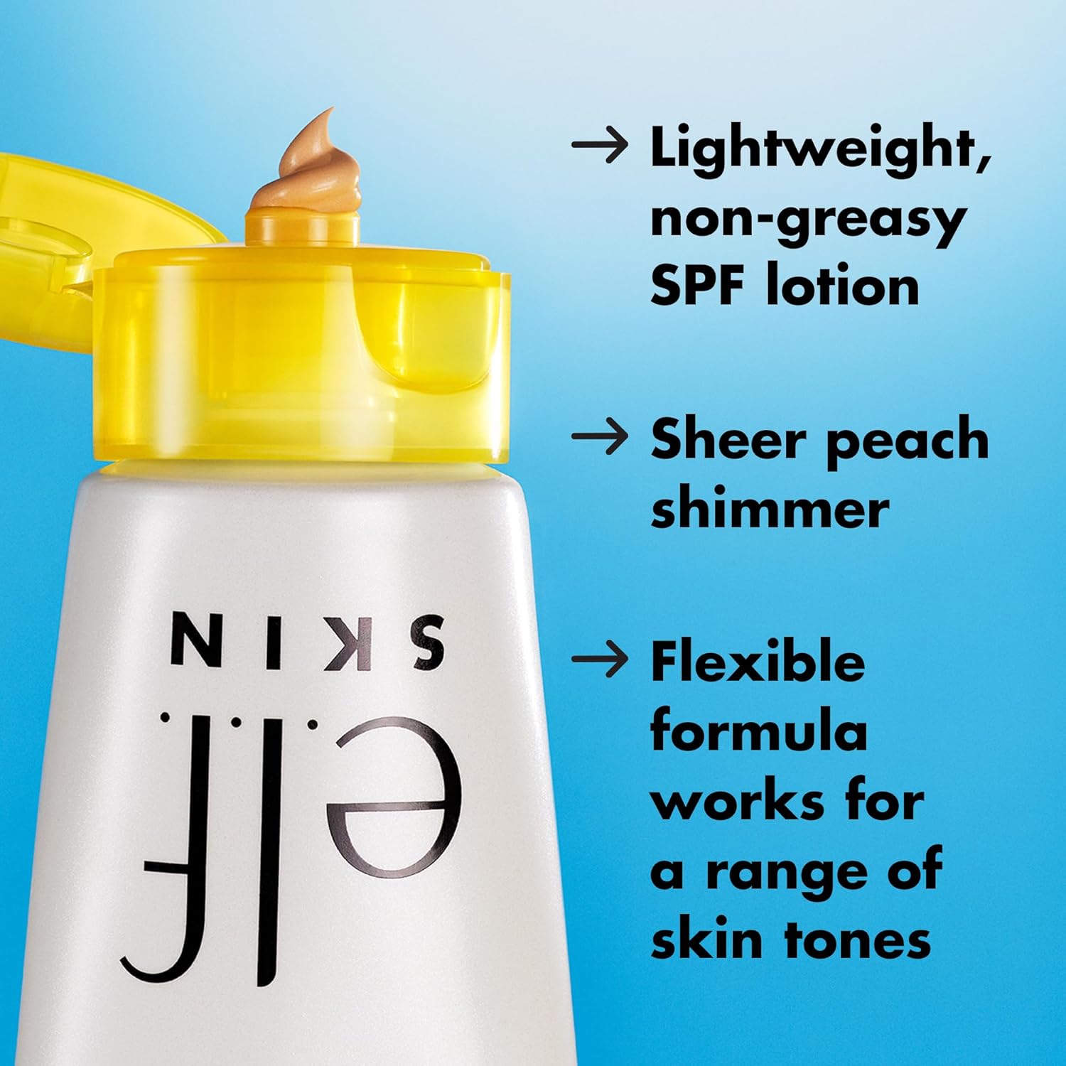 e.l.f._SKIN_Suntouchable_Whoa_Glow_SPF_30,_Sunscreen_&_Makeup_Primer_For_A_Glowy_Finish,_Made_With_Hyaluronic_Acid,_Vegan_&_Cruelty-Free,_Packaging_May_Vary,_Sunbeam