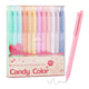 12 pack colorful pens - Retractable