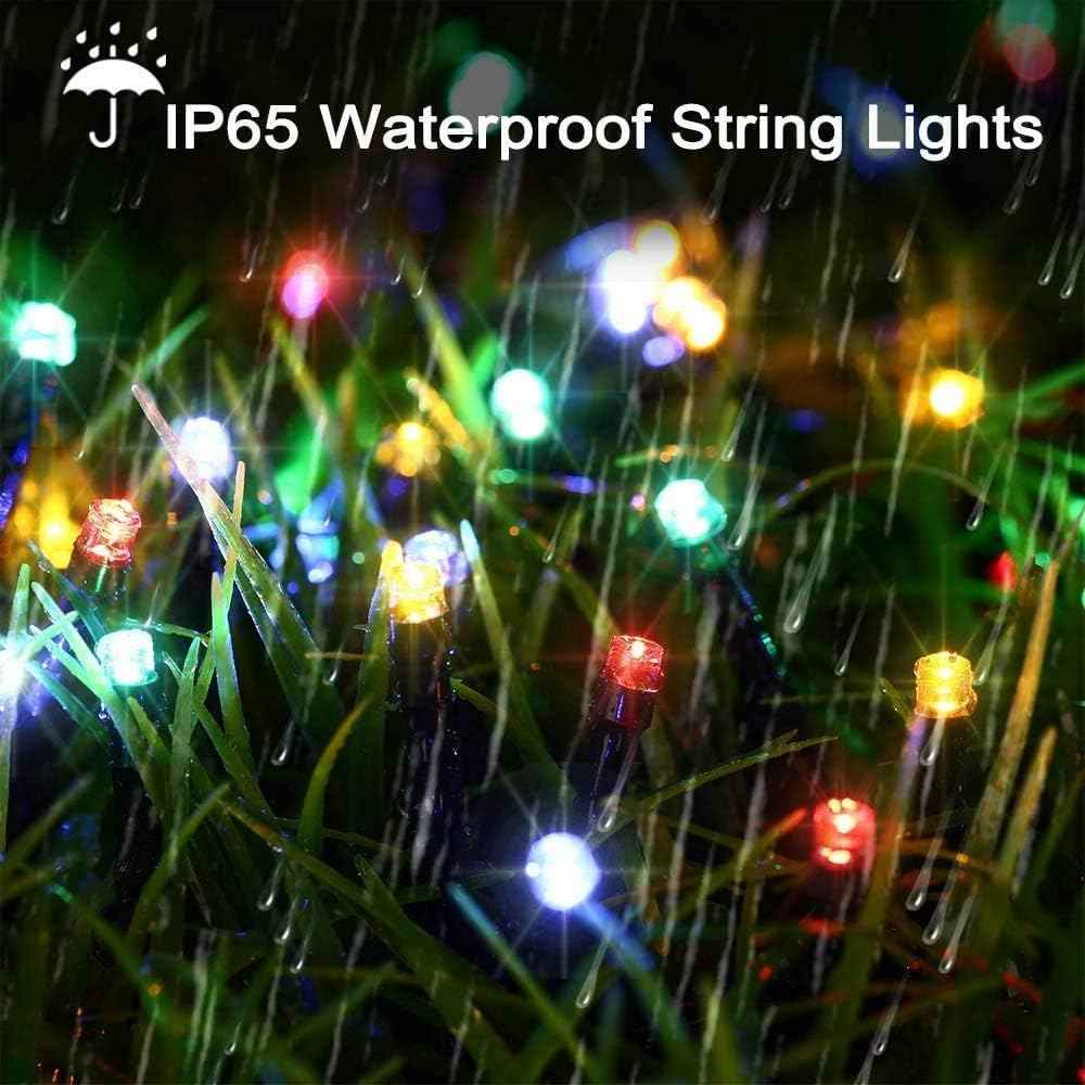 Joomer Solar String Lights – Flameless Low-Voltage Outdoor Lights Safe for Kids, Pets, and Trampolines with IP65 Waterproof Rating