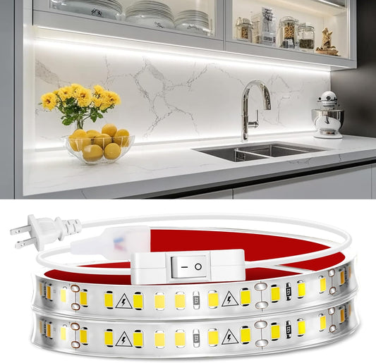 72 high-luminosity leds producing 6000k cool white (or warm white variant) light