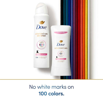 Dove Advanced Care Antiperspirant Stick Sheer Fresh 4 Pack Post-Shave Underarm Care for Women’s Self-Care Bath Routine