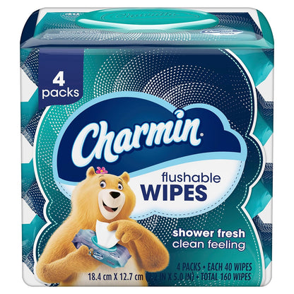 Charmin_Flushable_Wipes,_,_40_Wipes_(Pack_of_4),_160_Total_Wipes
