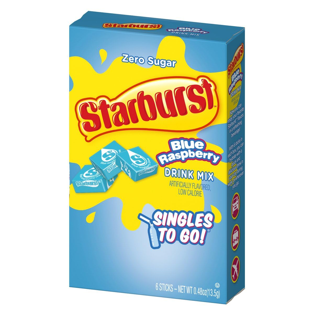 SINGLES_TO_GO!_Starburst_Variety_pack_5_box,_5_flavor_(Raspberry,_Cherry,_Fruit_Punch,_Strawberry_and_Lemon)
