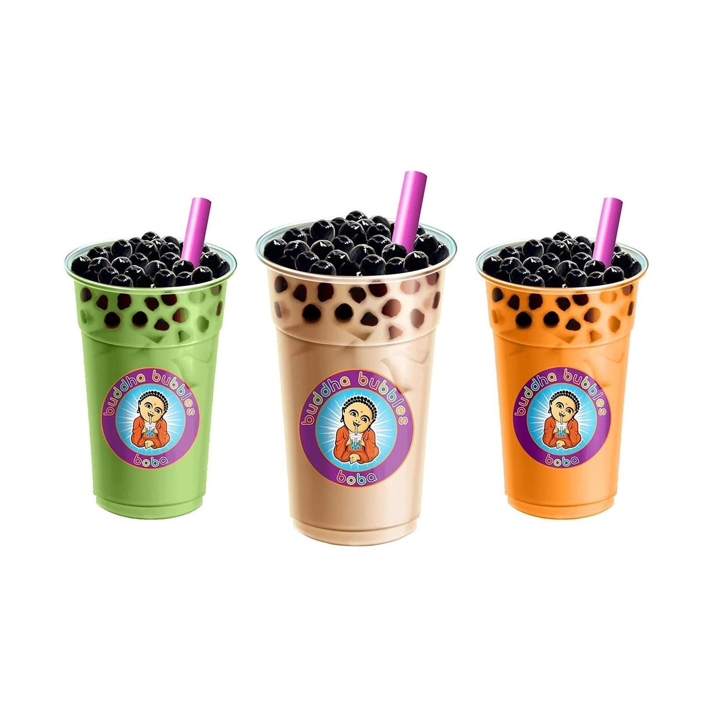 RAINBOW_BOBA_Tea_Real_Tapioca_Pearls_Ready_in_5_Minutes_by_Buddha_Bubbles_Boba_(10_Ounce)
