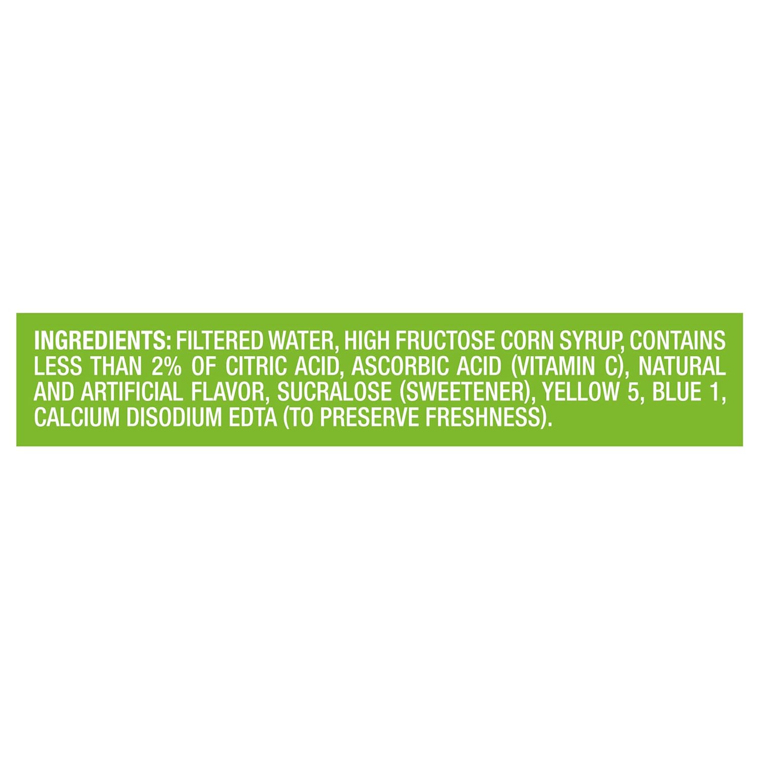 75% less sugar than leading regular sodas (10g vs 40g per 12 fl oz)