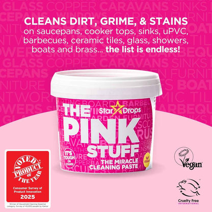 Stardrops – The Pink Stuff Ultimate Cleaning Pack – Housewarming Gift for New Homeowners, All-in-One Kitchen and Bathroom Bundle