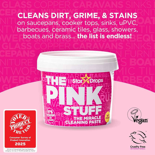 Stardrops – The Pink Stuff Ultimate Cleaning Pack – Housewarming Gift for New Homeowners, All-in-One Kitchen and Bathroom Bundle