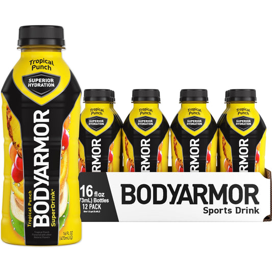 BODYARMOR_Sports_Drink_Sports_Beverage,_Tropical_Punch,_Coconut_Water_Hydration,_Natural_Flavors_With_Vitamins,_Potassium-Packed_Electrolytes,_Perfect_For_Athletes,_16_Fl_Oz_(Pack_of_12)