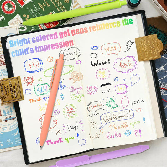 Gel_Pens_12_Retractable_Quick_Dry_Ink_Pens_Fine_Point_0.7mm,_Smoooth_Writing_Pens_Multicolor_for_Journaling,_Drawing,_Doodling,_and_Note_Taking,_Multicolor,_12-Count