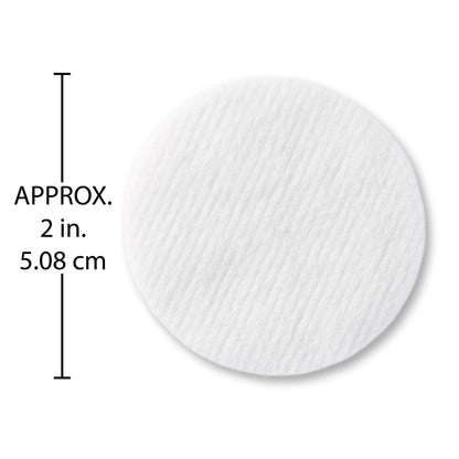 Medline_Simply_Soft_Cotton_Rounds_(300_Count),_100%_Cotton_Absorbent_and_Textured_Cotton_Pads,_Lint-Free