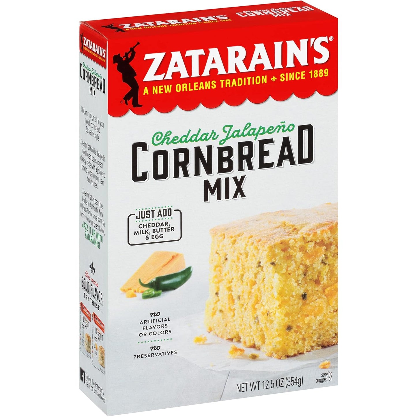 Zatarain's_Cheddar_Jalapeño_Cornbread_Mix,_12.5_oz