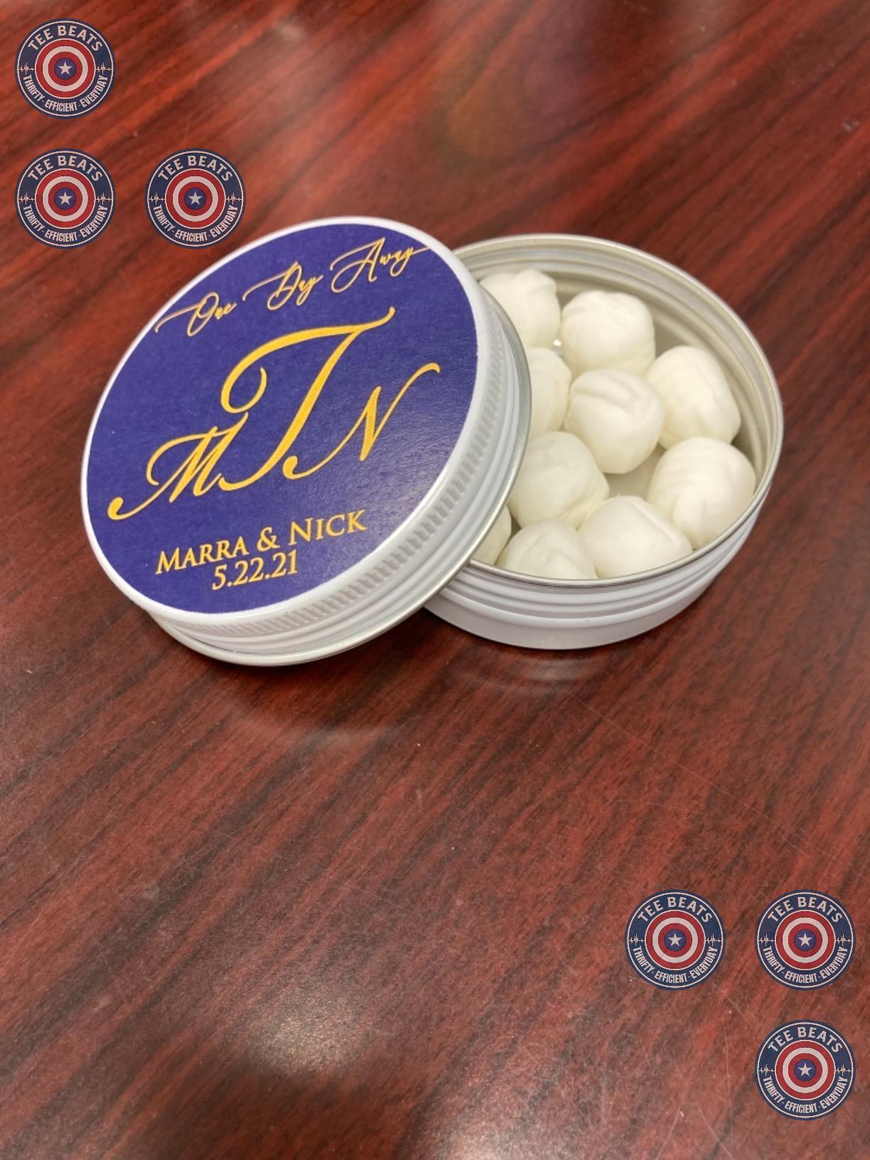 Party_Sweets_White_Buttermints,_14_Ounce,_Appx._100_pieces_from_Hospitality_Mints