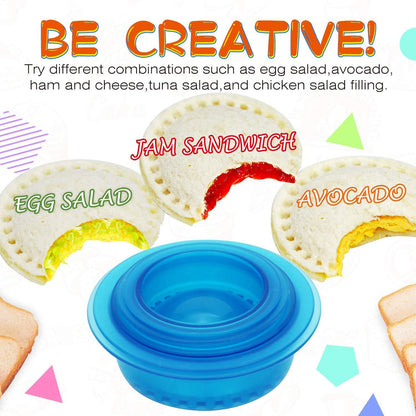 HiYZ_Sandwich_Cutter_and_Sealer_-_5_PCS_Decruster_Sandwich_Maker_-_Peanut_Butter_and_Jelly_Crustless_Sandwich_Bread_Pancake_Maker_Cookie_Cutter_for_Kids_Children_Boys_Girls