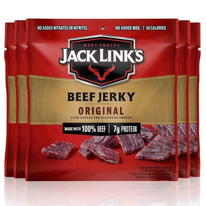 Jack Link's Original Beef Jerky Multipack – Stocking Stuffer and Gift Basket Protein for Men and Women