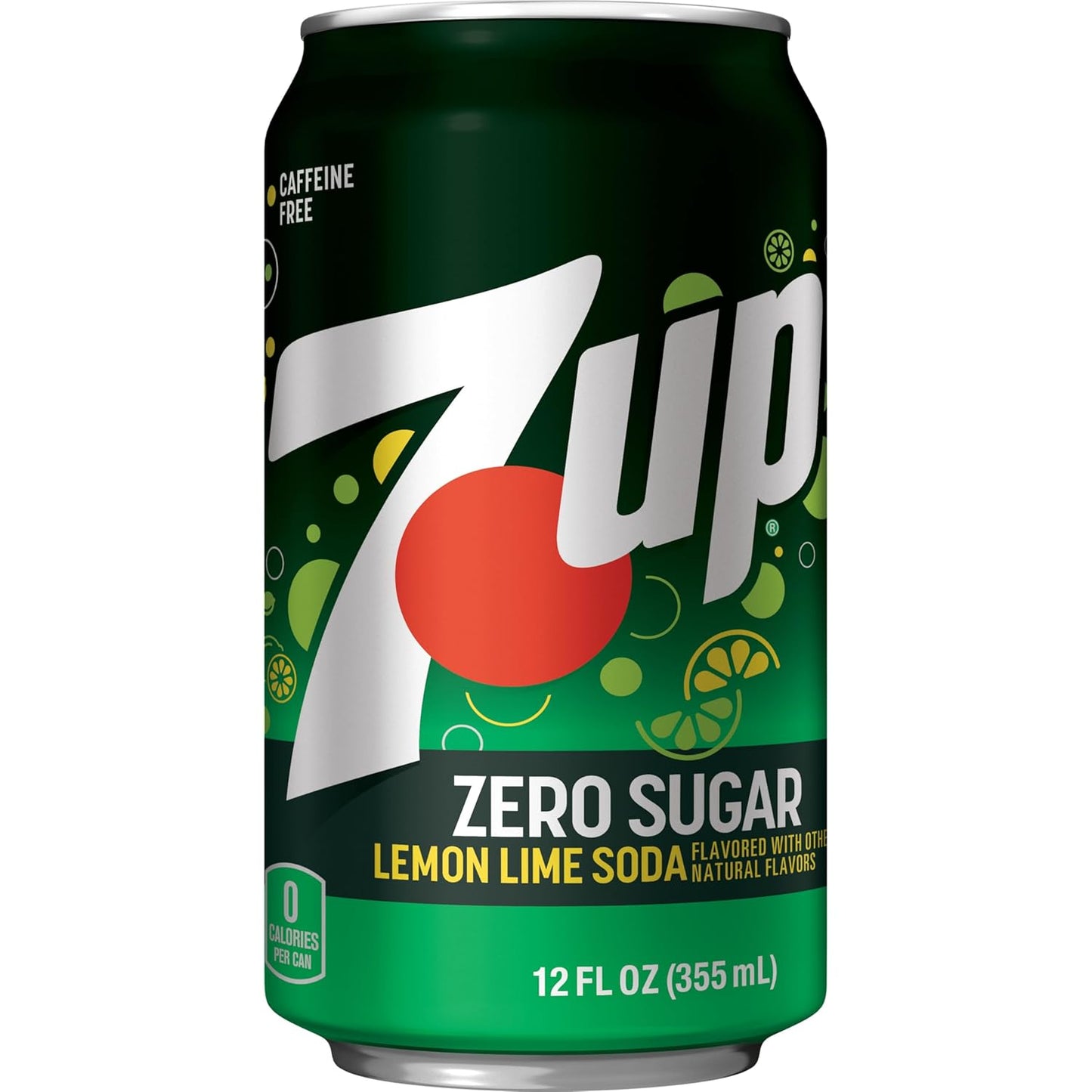 7UP Zero Sugar Soda, 12-Pack Cans – Office Break Room Refreshment for Afternoon Focus