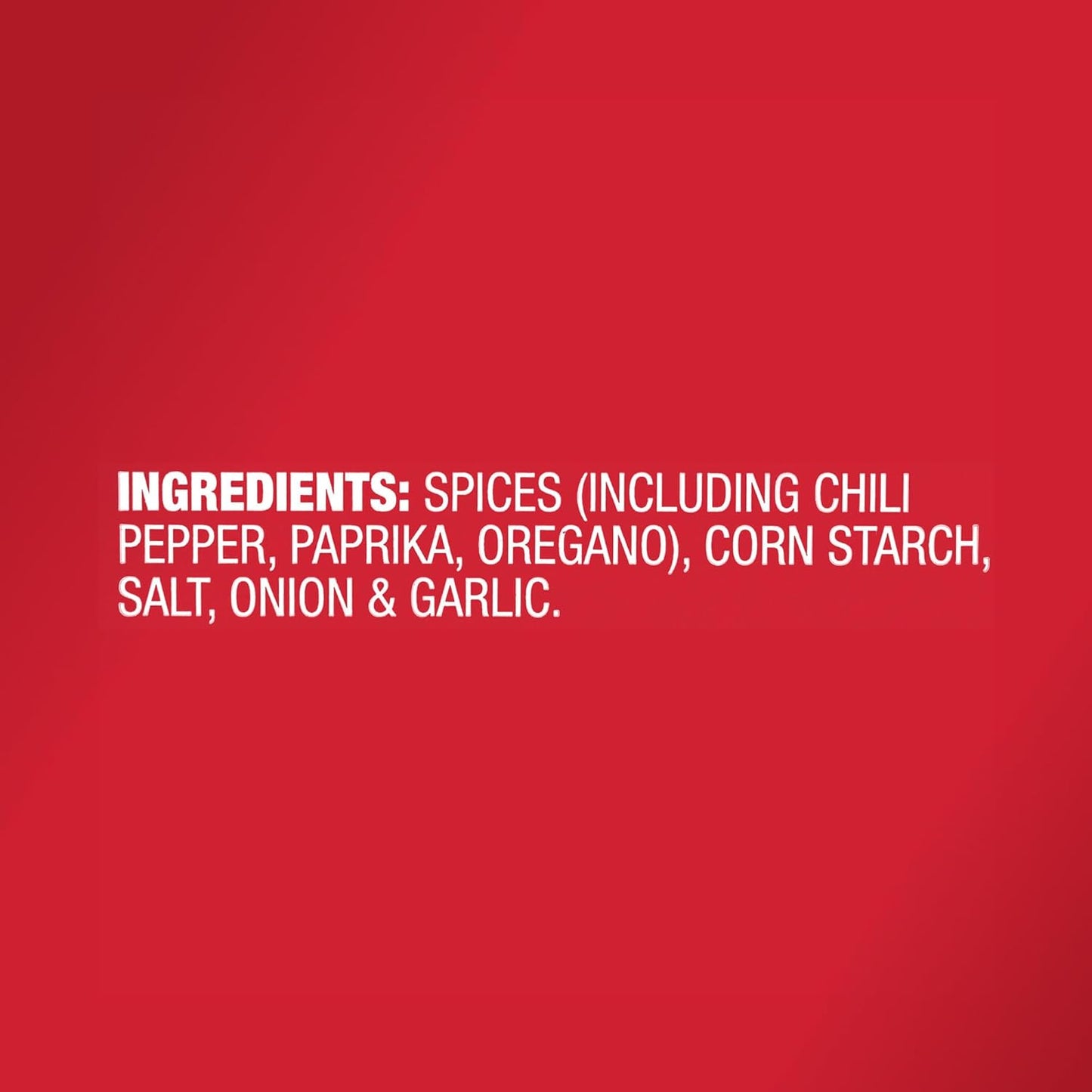 8.5 oz pouch yielding enough seasoning for 8+ lbs of ground beef