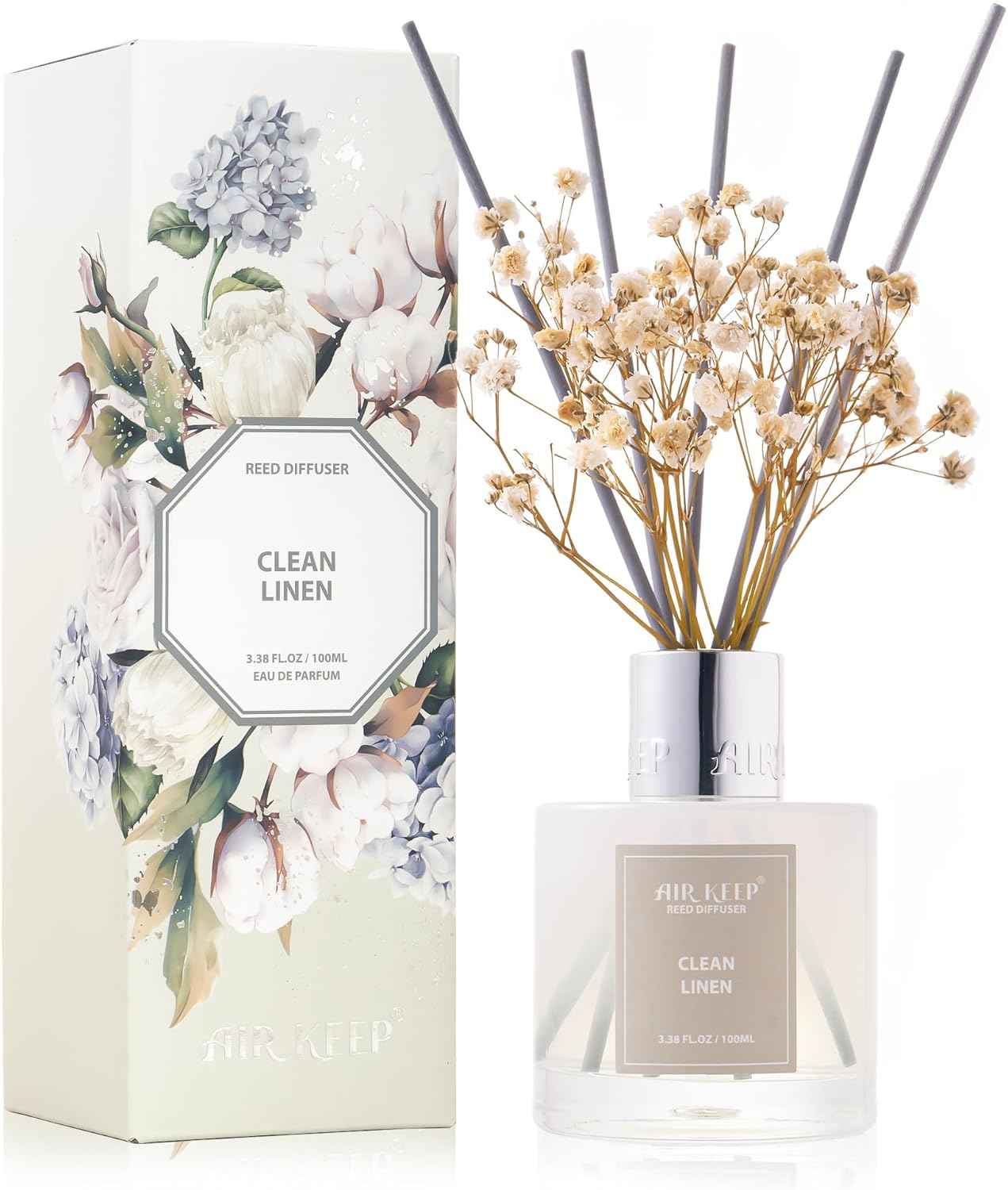 Reed Diffuser for Studio Apartment – Effortless Passive Fragrance with Simple Flip-and-Refresh Maintenance