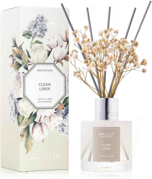 Reed Diffuser for Studio Apartment – Effortless Passive Fragrance with Simple Flip-and-Refresh Maintenance
