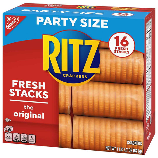 RITZ Original Crackers – Thoughtful Gift Assortment for a Pregnant Niece, Party Size
