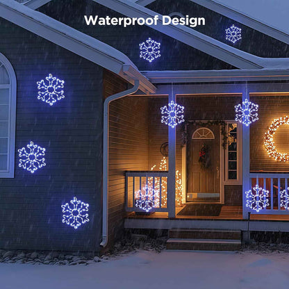 BlcTec 2-Pack Snowflake Lights – Affordable Christmas Gift for Neighbors and Teachers