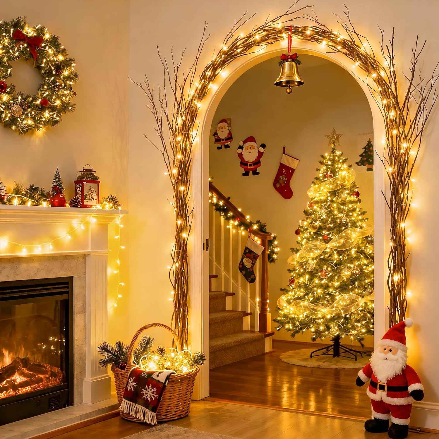 JMEXSUSS LED String Lights – UL588 Certified 30V Low Voltage Fairy Lights, Safe Around Kids, Pets, and Curtains