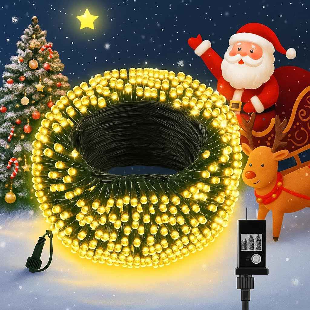 Housewarming Gift LED String Lights, 8 Mode Mini Fairy Lights with Timer for New Home Decorators