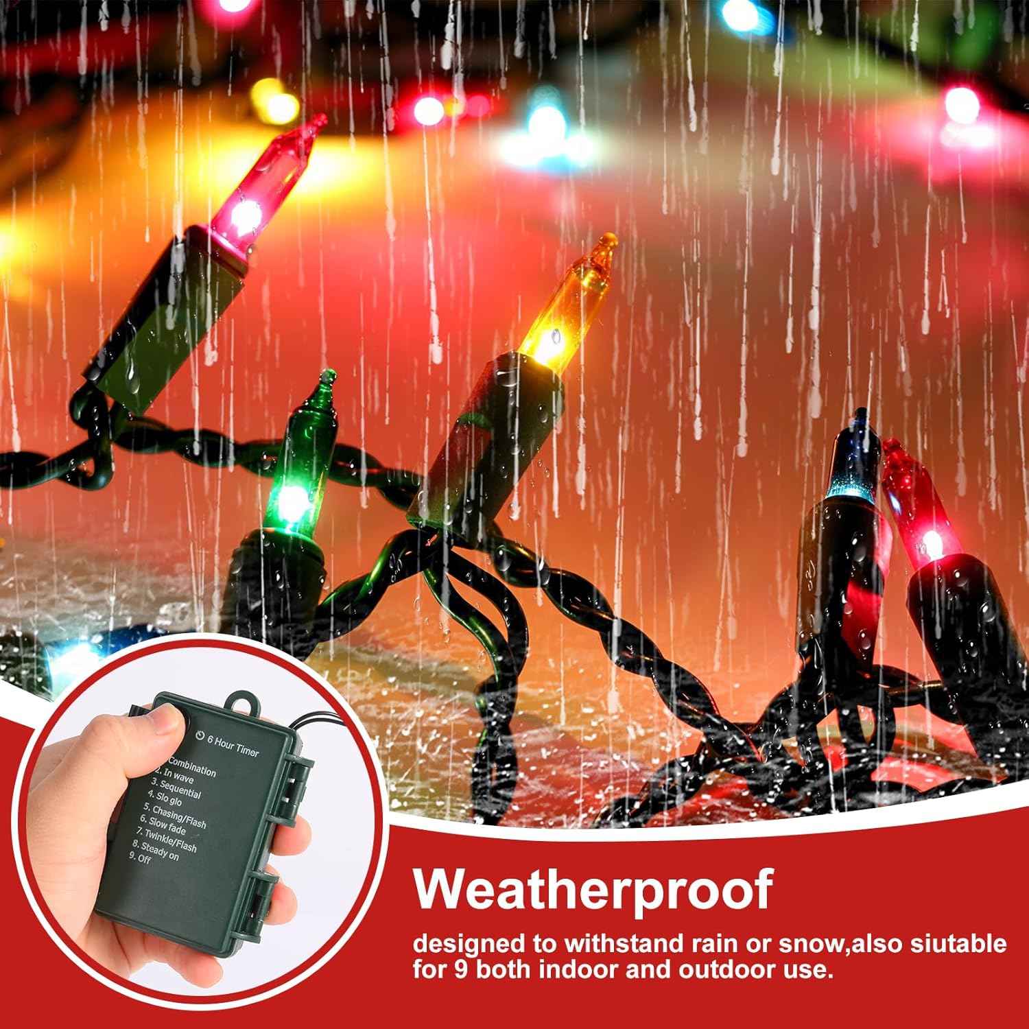 Lumicharm Battery String Lights – Child & Pet Safe LED Lights, Flameless Cool-Running Fairy Lights for Bedroom & Nursery