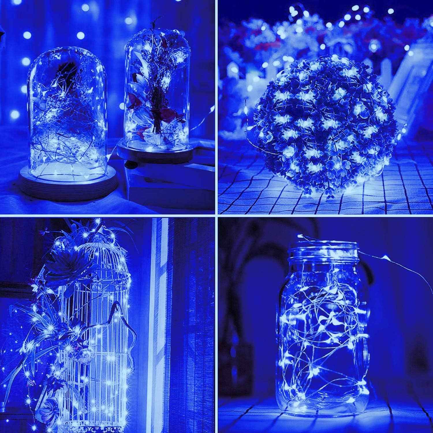 LumLove Solar String Lights – Thoughtful Birthday and Housewarming Gift for Her, 66FT 200 LED Copper Wire Fairy Lights with 8 Modes and Gift-Ready Packaging