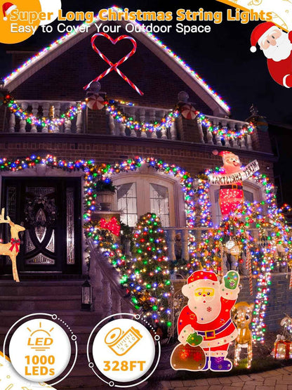 CozyHOME 328ft LED String Lights – Thoughtful Housewarming & Holiday Gift for Her with Remote & Timer
