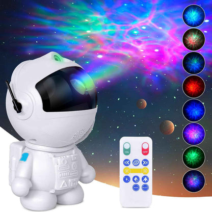 Stellarvue Astronaut Galaxy Projector – Calming Bath Time Companion, Dimmable Nebula Light for Stress Relief and Wind-Down Ritual
