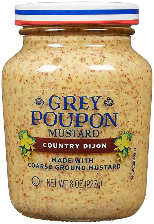 Grey Poupon Country Dijon Mustard – Heritage Luxury Condiment for the Discerning Home Chef
