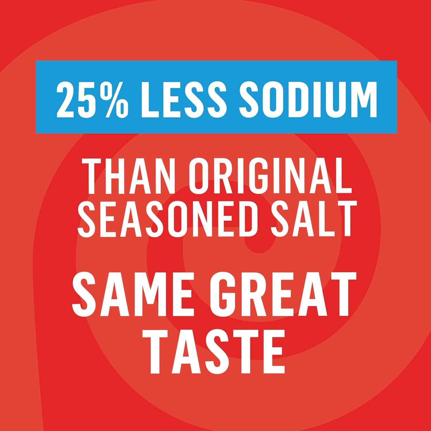 Lawry's 25% Less Sodium Seasoned Salt – One-Bottle Seasoning for Faster Weeknight Meal Prep