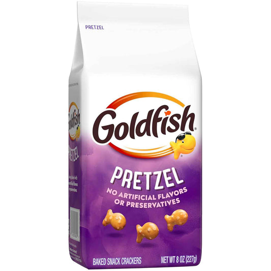 Goldfish Pretzel Crackers – Travel-Ready Crunchy Snack for Road Trips and Car Rides