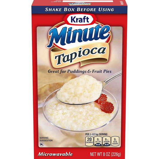 Kraft Minute Tapioca – Family-Friendly Weeknight Pudding for Busy Parents, 8 oz Quick Cook