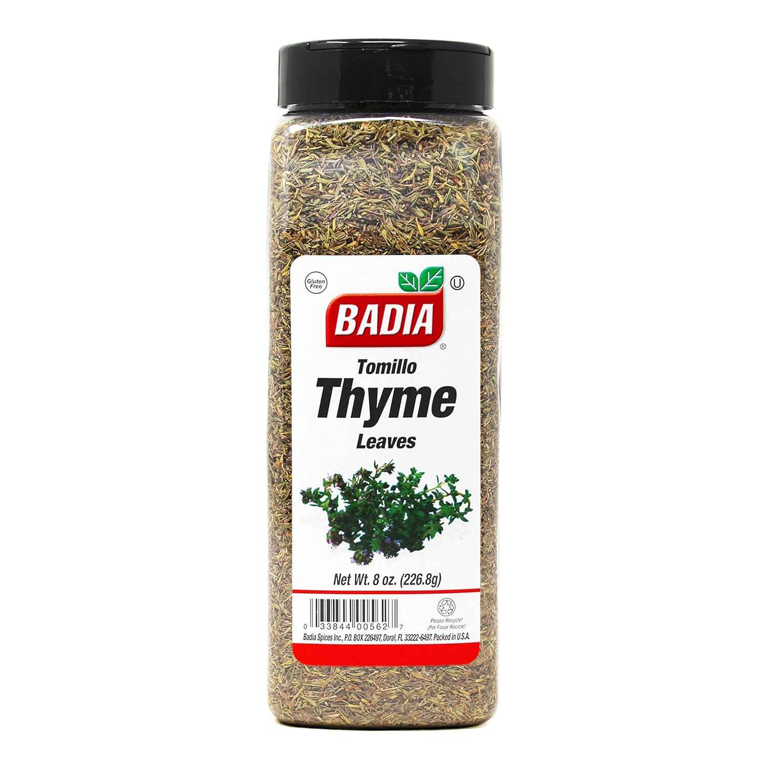 Badia Whole Thyme 8 oz Jar – Holiday Gift for Foodie Friends and Family