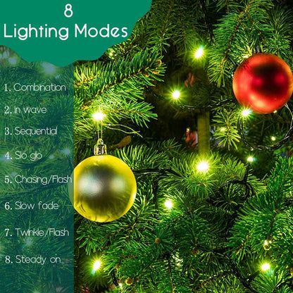 Brightever Battery LED String Lights – Flameless Night Light for Bedside and Hallways