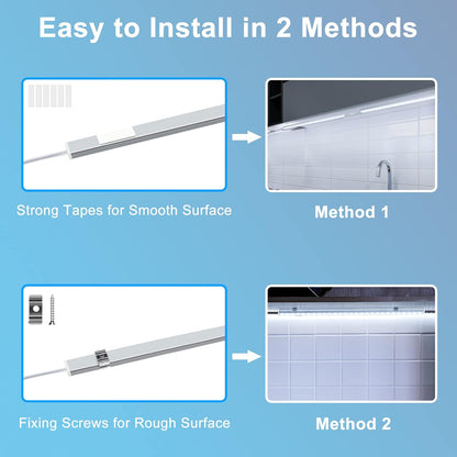8 variants spanning 3-pack and 6-pack sizes with warm white, daylight, multicolor, or 5-color-temperature options