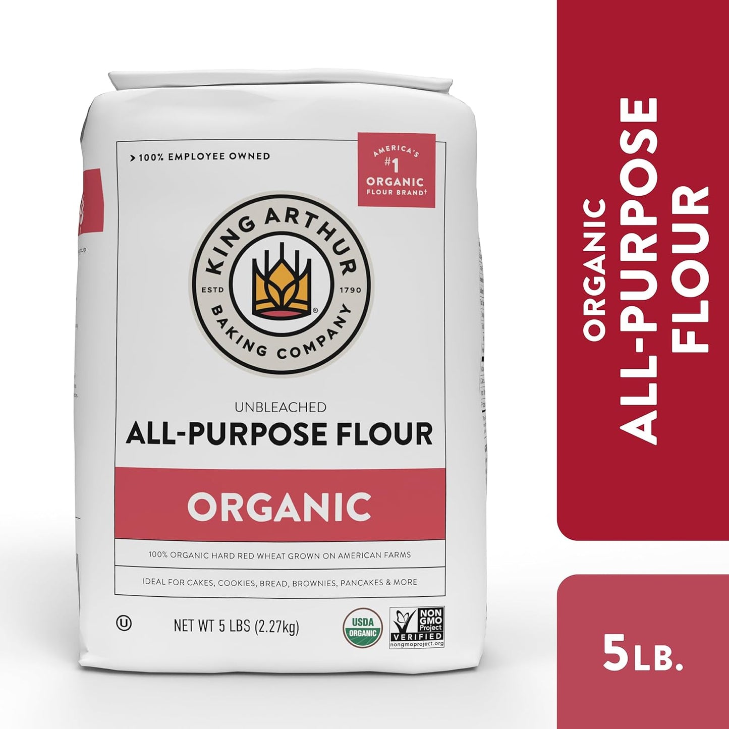 80 oz (5 lb) bulk packaging with resealable bag for freshness
