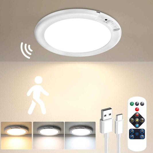 [Brand] Magnetic Ceiling Light – Wireless Minimalist Closet and Hallway Light, No Drilling