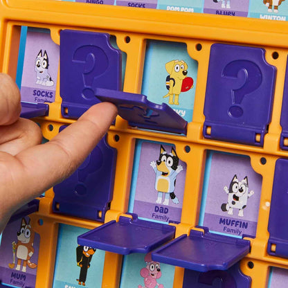 Hasbro Gaming Guess Who? Bluey Edition Game | Bluey Characters and Objects | Fun Kids Board Games for Families | 2 Players | 15 Mins. | Travel Friendly | Ages 6+