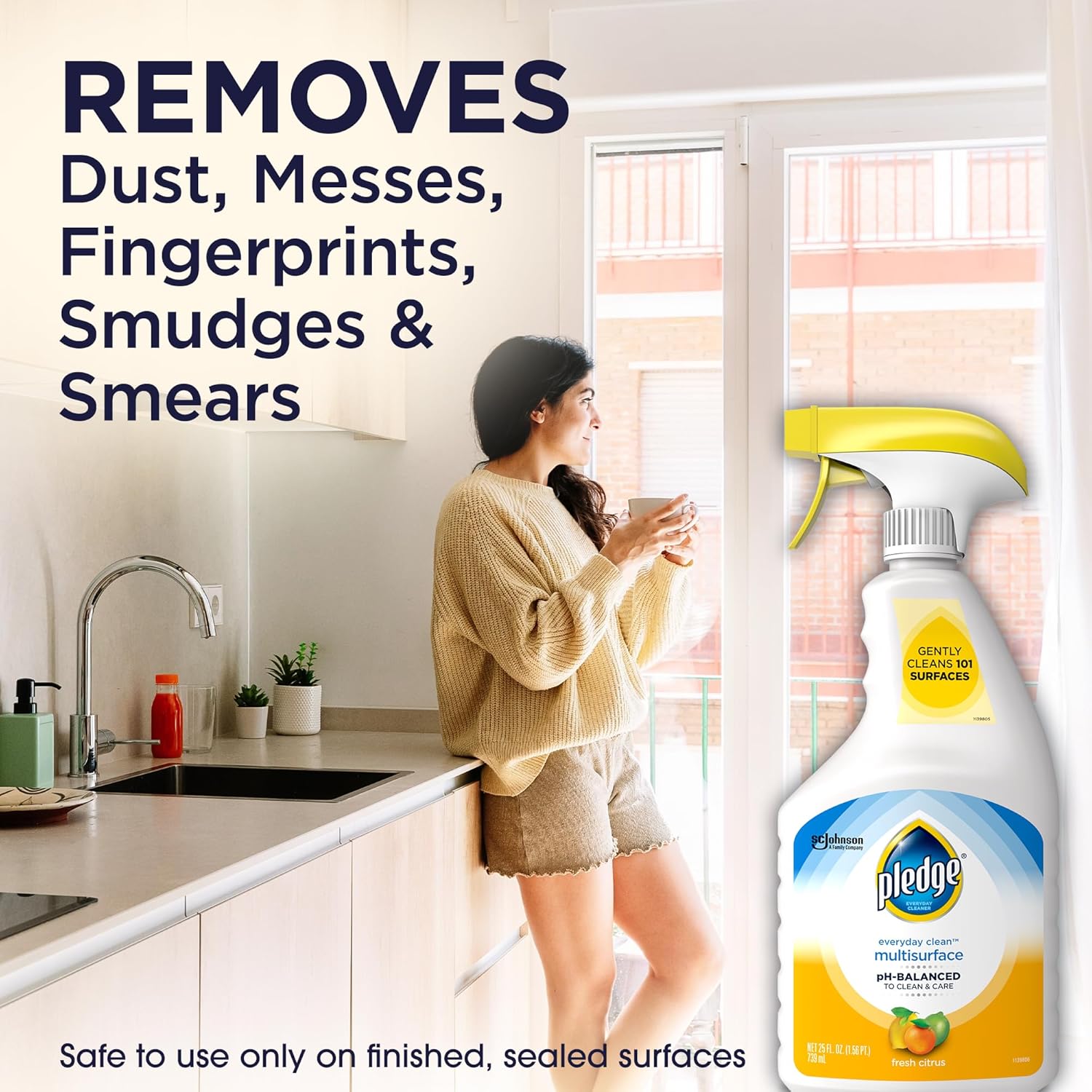 Pledge_pH-Balanced_Multisurface_Cleaner_Spray_for_Everyday_Care,_Fresh_Citrus_Scent,_25oz_(Pack_of_3)