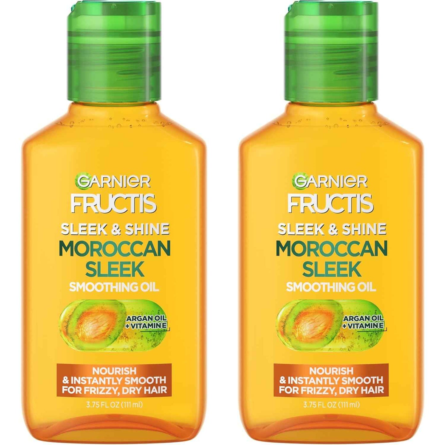 Garnier Fructis Sleek & Shine Moroccan Sleek Smoothing Oil for Frizzy, Dry Hair